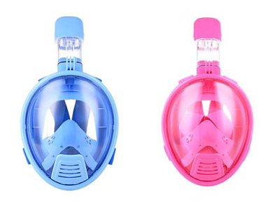 Celotvárová šnorchlovacia MASKA - Detská