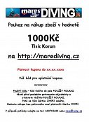 Darčekový poukaz MARES v hodnote 1000Sk