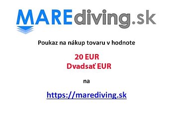 Darčekový poukaz MARES v hodnote 20EUR