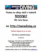 Darčekový poukaz v hodnote 5000Kč