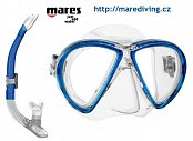 Maska + Šnorchel - MARES Šnorchlovacie SET PLUS Žltá