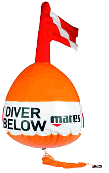 Označovacia Bóje MARES STANDARD MARKER BUOY