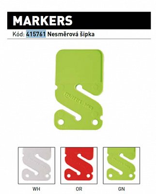 CAVE LINES Markers Mares XR - Jaskýň Smerovky Zelená