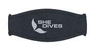 Kryt na Gumový Pásik Masky MARES MASK STRAP TRILASTIC - She Dives