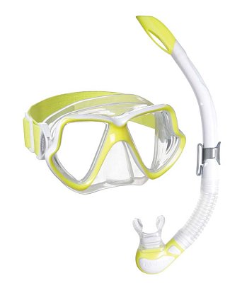 Maska a Šnorchel MARES WAHOO NEON SET