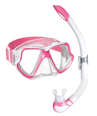 Maska a Šnorchel MARES WAHOO NEON SET