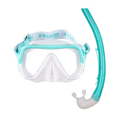 Maska + Šnorchel Mares KEEWEE SNORKELING šnorchlovací set Tyrkysová