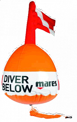 Označovacia Bóje MARES STANDARD MARKER BUOY