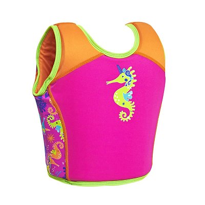 Plavecká Vesta ZOGGS Pre Deti - SEA UNICORN SWIMSURE JACKET PINK  M / 4-5 let