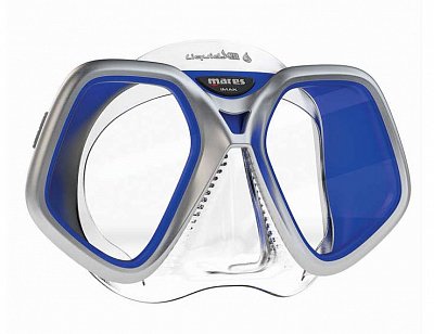 Potápačská Maska MARES Maska CHROMA LiquidSkin Modrá - Biela
