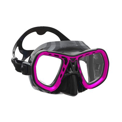 Potápačská Maska Mares SPIDER - Free Diving Hnědá