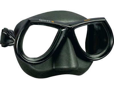 Potápačská Maska MARES STAR - Free Diving Černá