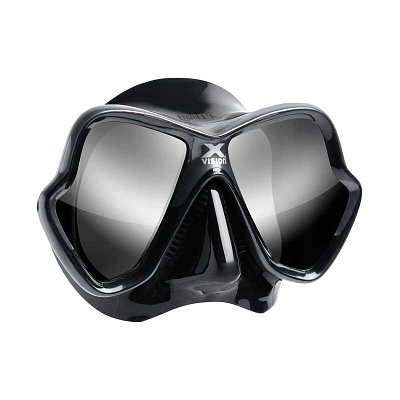 Potápačská Maska MARES X-VISION ULTRA LS LiquidSkin Čierna - Žltá