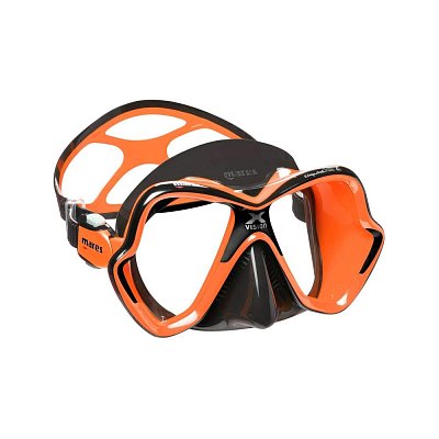 Potápačská Maska MARES X-VISION ULTRA LS LiquidSkin Čierna - Žltá