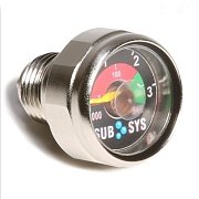 Spare Air ručičkový manometer (tlakomer) DIAL GAUGE PSI + BAR