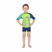 Tričko Do Vody - MARES Rashguard SHIELD Kid - Detské XS Zelená
