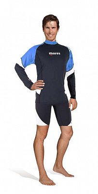 Tričko MARES RASH GUARD LOOSE FIT Long Sleeve - Dlhý Rukáv - Voľný strih - Pánske L Zelená