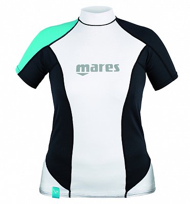 Tričko MARES Rash Guard Loose Fit - Short Sleeve - Krátky rukáv - Dámske L