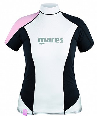 Tričko MARES Rash Guard Loose Fit - Short Sleeve - Krátky rukáv - Dámske S