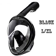 Celotvárová šnorchlovacia MASKA Tirkysová S/M