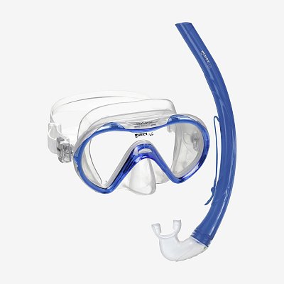 Maska + Šnorchel Mares SEAHORSE šnorchlovací set - Detský Modrá