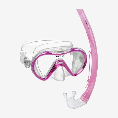 Maska + Šnorchel Mares SEAHORSE šnorchlovací set - Detský Modrá