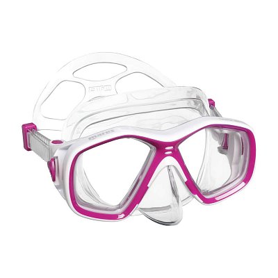 Maska + Šnorchel TAPU JR Combo Mares - Detský Modrá - Bílá