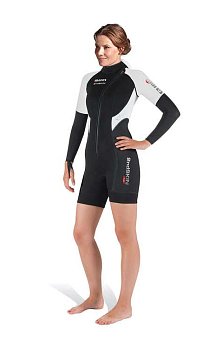 Neoprénový Oblek MARES 2NDSKIN SHORTY - Druhá koža 1.5 mm - SheDives Model 2018 4 - ML
