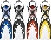 Plutvy MARES X-STREAM Modrá R