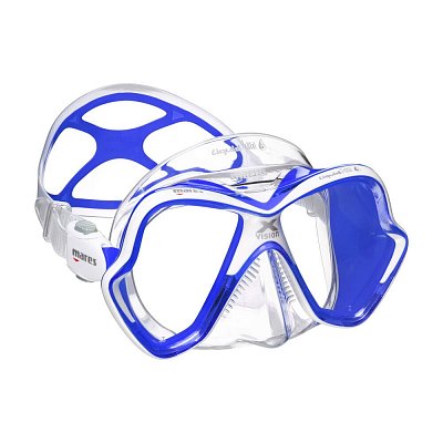 Potápačská Maska MARES X-VISION ULTRA LS LiquidSkin Čierna - Červená