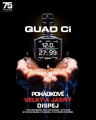 Potápačský Počítač MARES QUAD CI (Sonda)