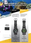 Potápačský Počítač MARES SIRIUS + Fľaškový Modul Černá