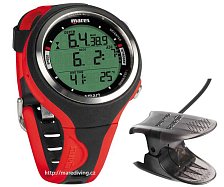 Potápačský Počítač MARES SMART + INTERFACE Čierna-Šedá