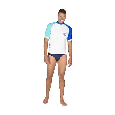 Tričko Do vody - MARES SEASIDE RASHGUARD SHIELD MAN - Pánske S