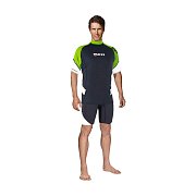 Tričko MARES RASH GUARD LOOSE FIT Short Sleeve - Krátky Rukáv - Voľný strih - Pánske M Zelená